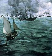 The Battle of the Kearsarge and the Alabama, Edouard Manet